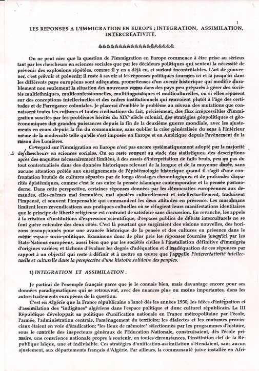Les réponses à l'immigration en Europe