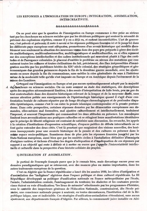 Les réponses à l'immigration en Europe